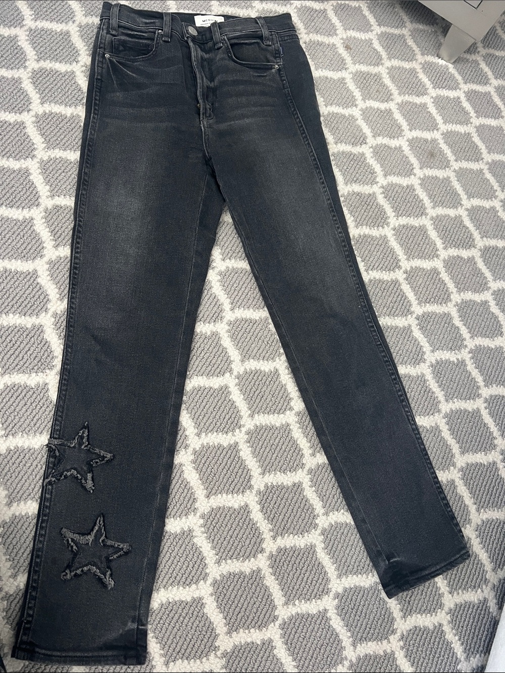 MCGUIRE SIZE 25 jeans with stars